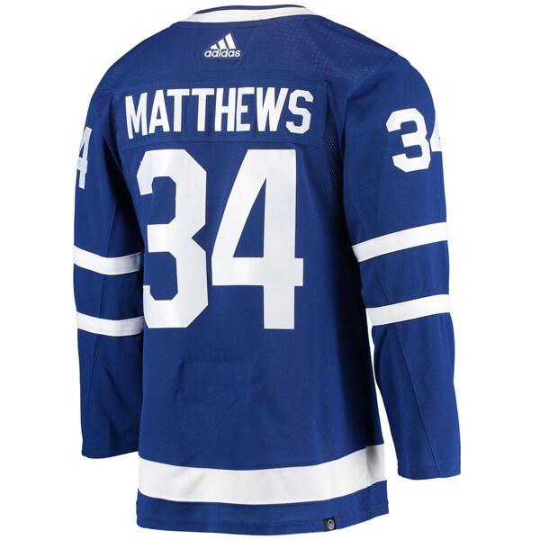 Auston Matthews Toronto Maple Leafs adidas Home Primegreen Authentic Player Jersey - Blue