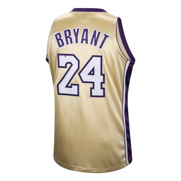 Kobe Bryant Los Angeles Lakers Hall of Fame Class of 2020 #24 Authentic Hardwood Classics Jersey - Gold