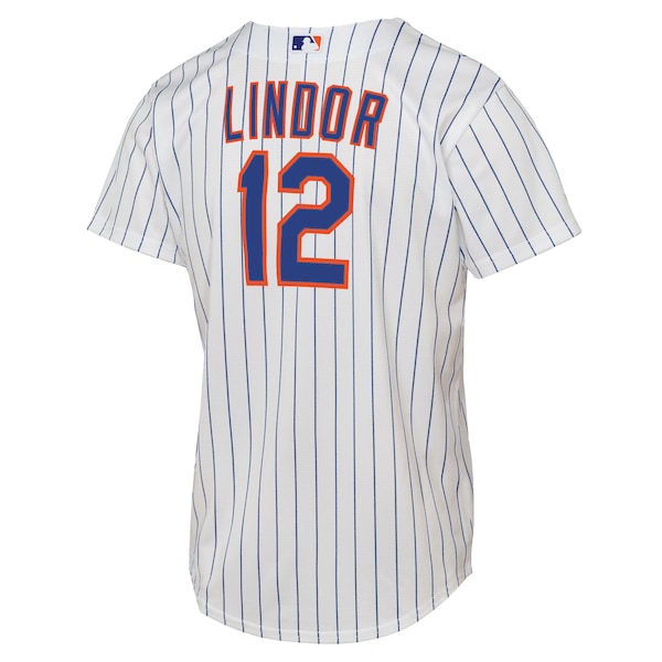 Francisco Lindor New York Mets Nike Youth Home Replica Player Jersey - White