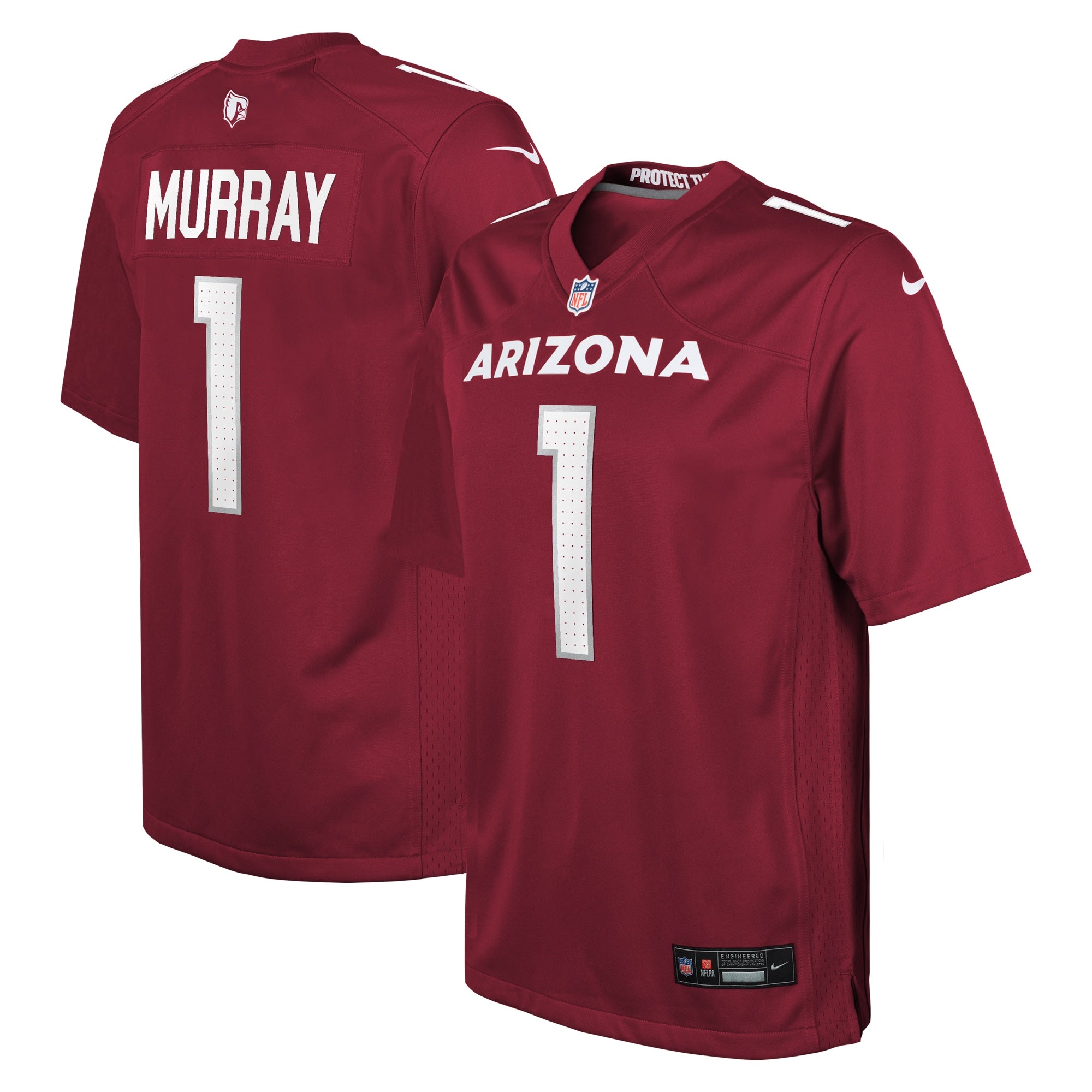 Kyler Murray Arizona Cardinals Nike Youth Game Jersey - White/Black/Cardinal