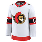 Ottawa Senators  Away Premium Custom Jersey - White/Black