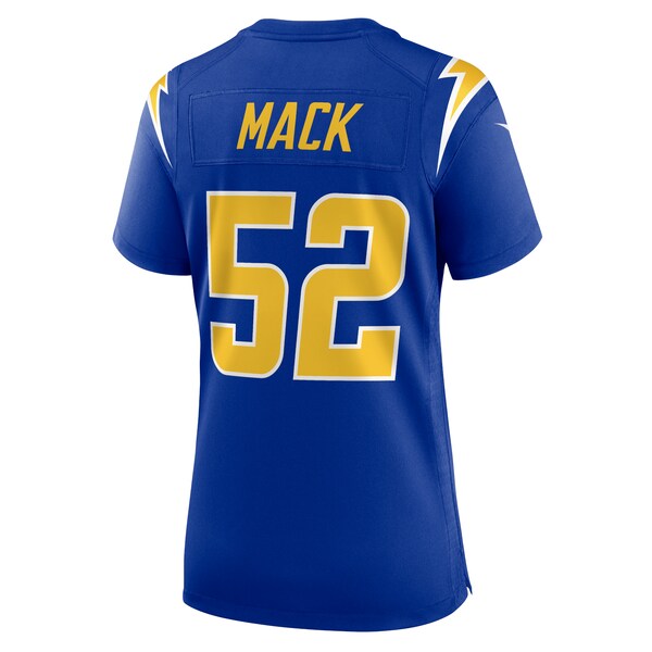 Khalil Mack Los Angeles Chargers Nike Women's Alternate Game Jersey - Royal/Navy