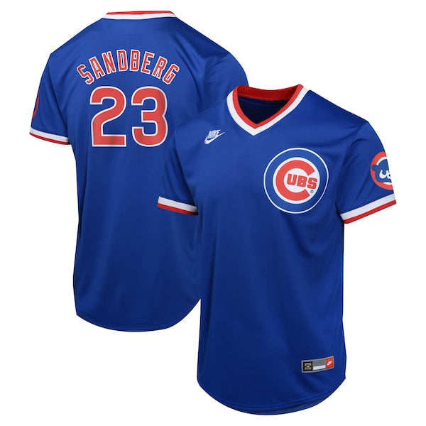 Ryne Sandberg Chicago Cubs Nike Youth Cooperstown Collection Limited Player Jersey - Blue