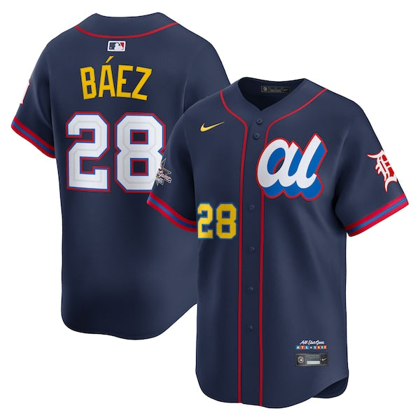 Javier Báez American League Nike 2025 All-Star Edition Limited Player Jersey - Navy