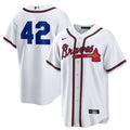 Atlanta Braves Nike Home  2025 Jackie Robinson Day Replica Jersey - White