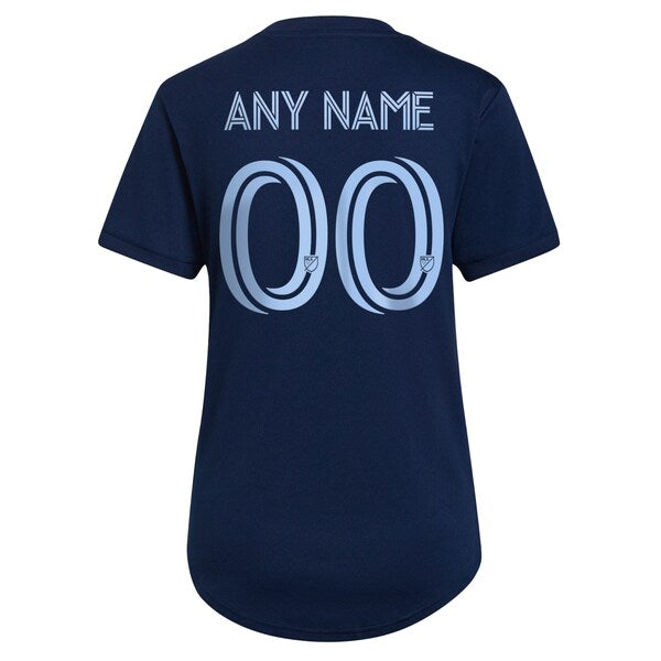 Sporting Kansas City adidas Women's 2022 State Line 3.0 Replica Custom Jersey - Blue