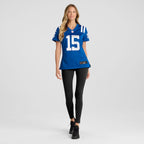 Riley Leonard Indianapolis Colts Nike Women's Team Game Jersey -  Royal