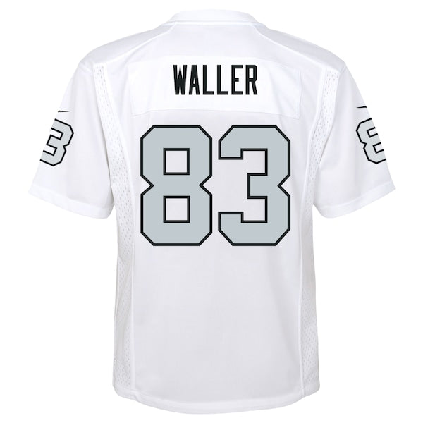 Darren Waller Las Vegas Raiders Nike Youth Alternate Game Jersey - White/Black