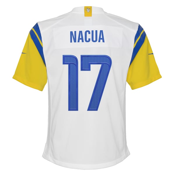 Puka Nacua Los Angeles Rams Nike Youth Game Jersey - White