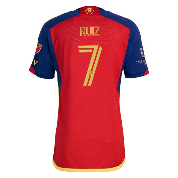 Pablo Ruiz Real Salt Lake adidas 2024 Peak Utah Authentic Player Jersey – Red