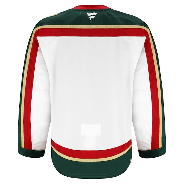 Minnesota Wild  25th Anniversary Authentic Pro Jersey - White/Green