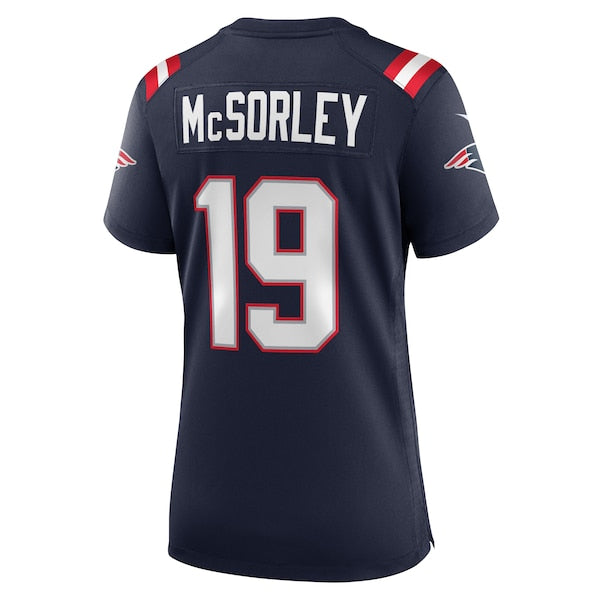 Trace McSorley New England Patriots Nike Game Player Jersey - Navy
