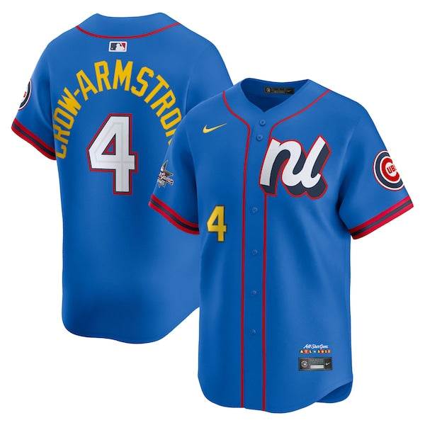 Pete Crow-Armstrong National League Nike 2025 All-Star Edition Limited Player Jersey - Blue