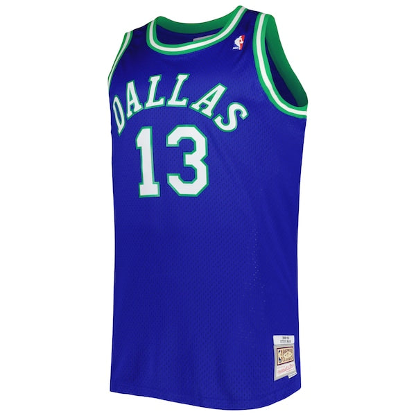 Steve Nash Dallas Mavericks Big & Tall Hardwood Classics 1998/99 Swingman Jersey - Blue