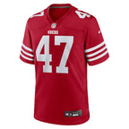 Bryce Huff San Francisco 49ers Nike Team Game Jersey -  Scarlet