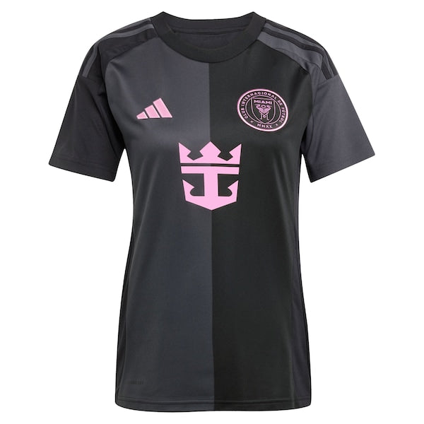 Inter Miami CF adidas Women's 2025 The Fortitude Kit Replica Custom Jersey - Black