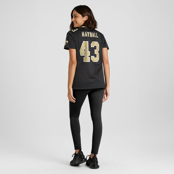 Matthew Hayball New Orleans Saints Nike Women's  Game Jersey -  Black