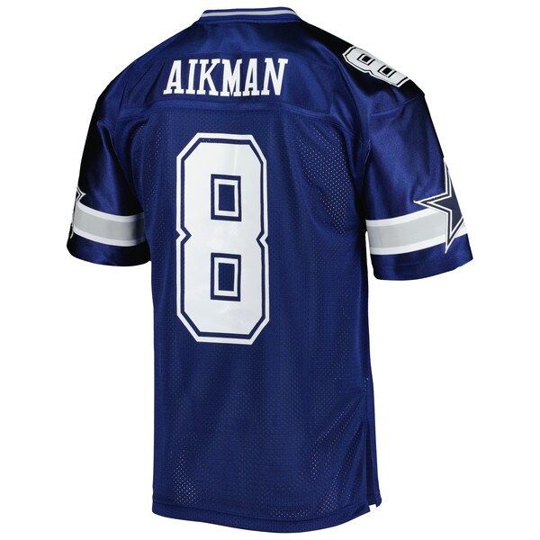 Troy Aikman Dallas Cowboys 1996 Authentic Throwback Retired Player Jersey - Navy