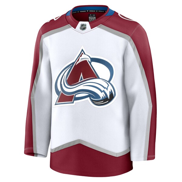Colorado Avalanche  Away Premium Jersey - White/Navy/Burgundy