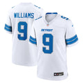 Jameson Williams Detroit Lions Nike White Game Jersey -  White/Blue