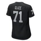 DJ Glaze Las Vegas Raiders Nike Women's  Game Jersey -  Black