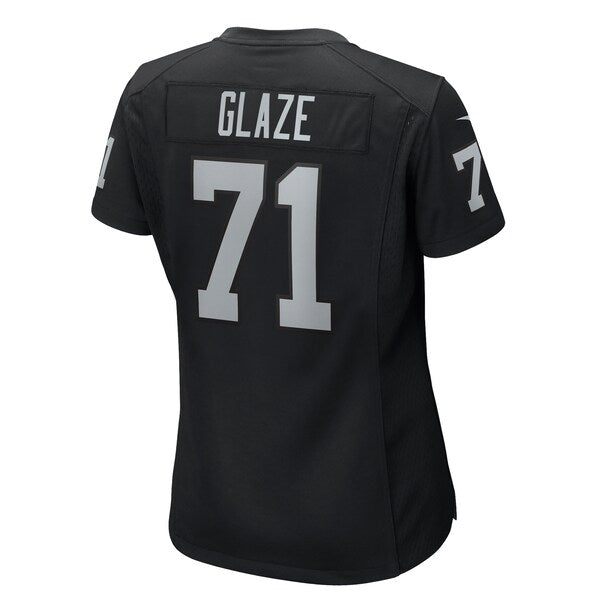 DJ Glaze Las Vegas Raiders Nike Women's  Game Jersey -  Black