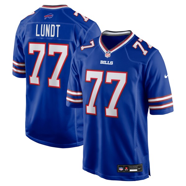 Chase Lundt Buffalo Bills Nike Team Game Jersey -  Royal
