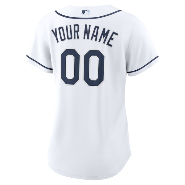 Tampa Bay Rays Nike Women's Home Custom Replica 2.0 Jersey - White