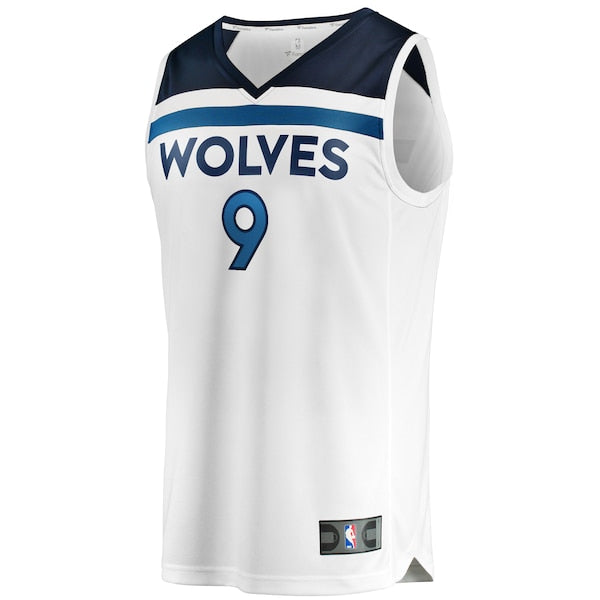Nickeil Alexander-Walker Minnesota Timberwolves  Youth Fast Break Replica Player Jersey - Association Edition - White