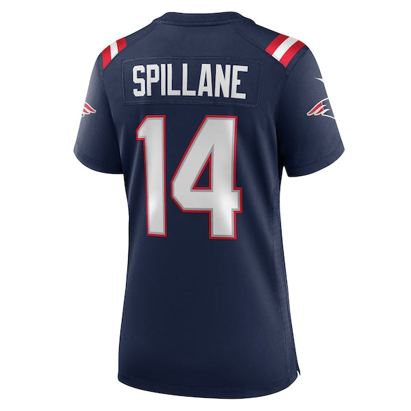 Robert Spillane New England Patriots Nike Women's Team Game Jersey -  Navy