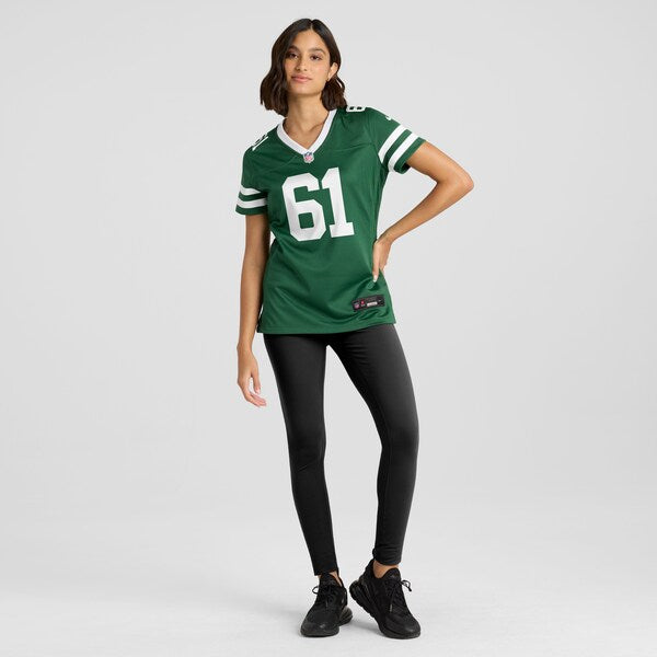 Max Mitchell New York Jets Nike Women's Team Game Jersey - Legacy Green