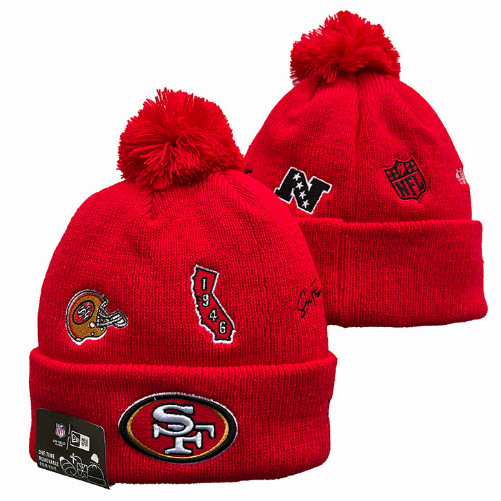 SAN FRANCISCO 49ERS KNIT HAT