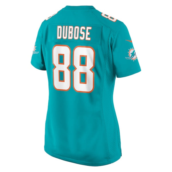 Grant DuBose Miami Dolphins Nike Women's  Game Jersey -  Aqua