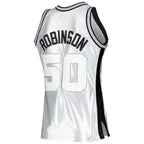 David Robinson San Antonio Spurs 1998/99 Hardwood Classics 75th Anniversary Swingman Jersey - Platinum