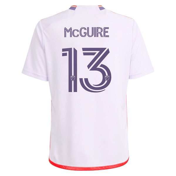 Duncan McGuire Orlando City SC adidas Youth 2024 Legacy Kit Replica Player Jersey – Purple