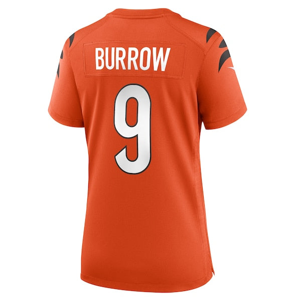 Joe Burrow Cincinnati Bengals Nike Women's Game Jersey - Orange/Black