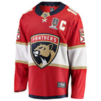 Aleksander Barkov Florida Panthers  2025 Stanley Cup Champions Breakaway Jersey - Red