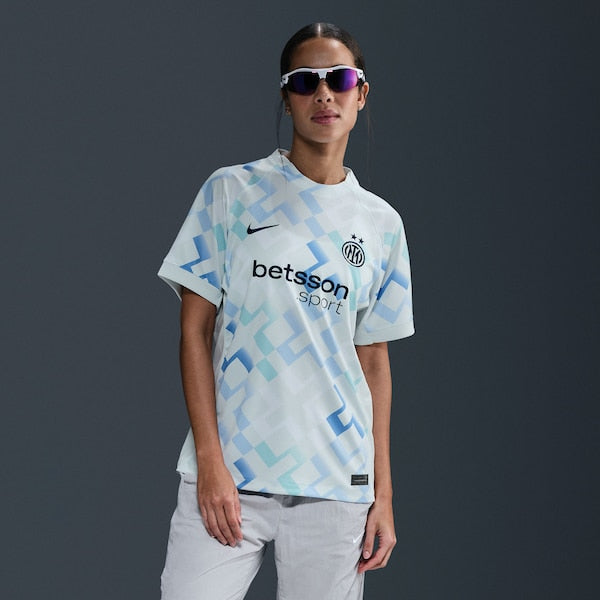 Inter Milan Nike Women's 2025/26 Away Replica Jersey - Aqua