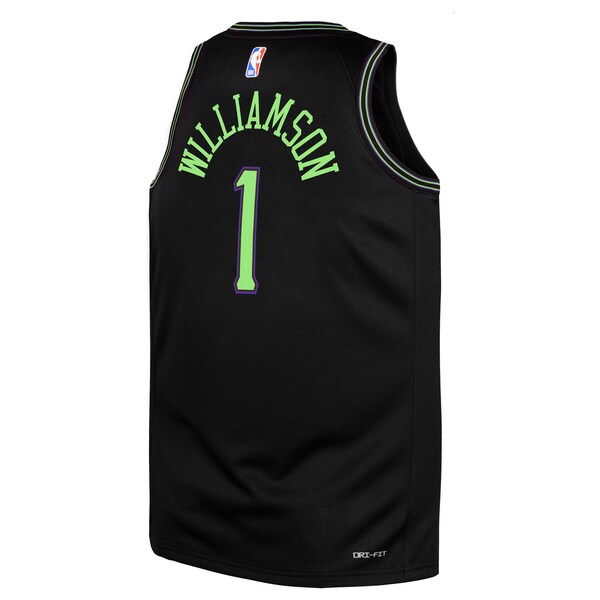 Zion Williamson New Orleans Pelicans Nike Youth  Swingman Replica Jersey - City Edition - Black
