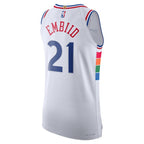 Joel Embiid Philadelphia 76ers Nike 2024/25 Authentic Player Jersey - City Edition - White