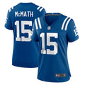 Racey McMath Indianapolis Colts Nike Women's Team Game Jersey -  Royal