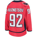 Evgeny Kuznetsov Washington Capitals Youth Home Premier Player Jersey - Red