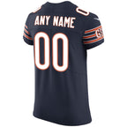 Chicago Bears Nike Vapor Untouchable Custom Elite Jersey - Navy