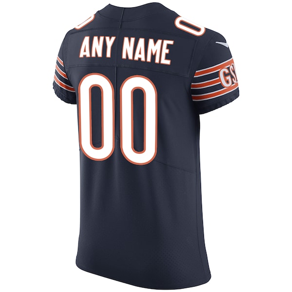 Chicago Bears Nike Vapor Untouchable Custom Elite Jersey - Navy