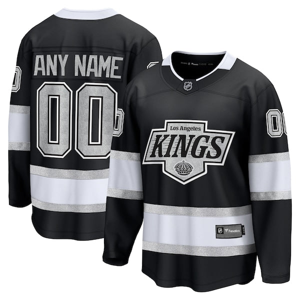 Los Angeles Kings  Home Breakaway Custom Jersey - Black