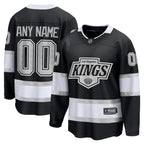 Los Angeles Kings  Home Breakaway Custom Jersey - Black