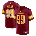 Javon Kinlaw Washington Commanders Nike Team Game Jersey -  Burgundy