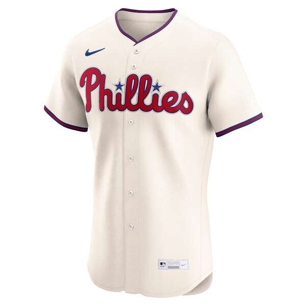 Bryce Harper Philadelphia Phillies Nike Alternate 2 Elite Jersey - Cream/White/Light Blue