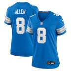 Kyle Allen Detroit Lions Nike Women's Team Game Jersey -  Blue