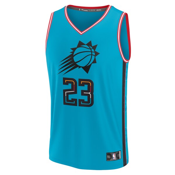 Cameron Johnson Phoenix Suns  Youth 2022/23 Fast Break Jersey - City Edition - Turquoise